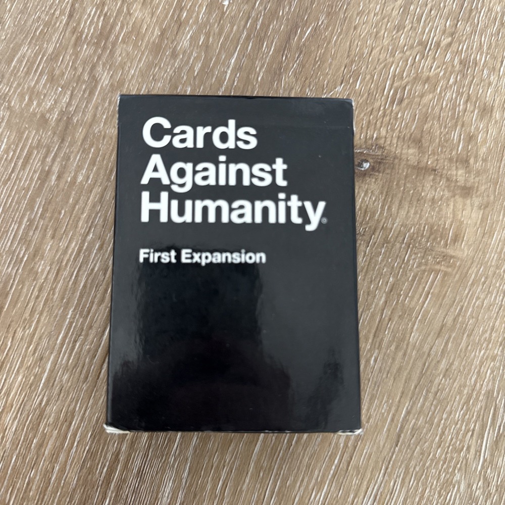 Cards Against Humanity First Expansion Card Deck EUC